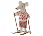 Ski & Poles Set, Mom & Dad Mouse