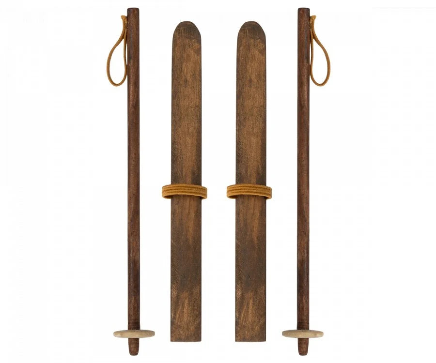 Ski & Poles Set, Mom & Dad Mouse