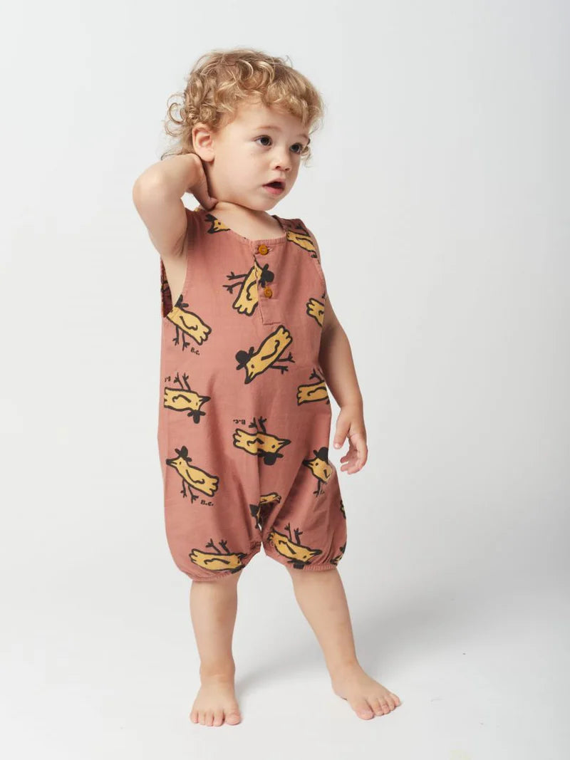 Mr Birdie All Over Playsuit