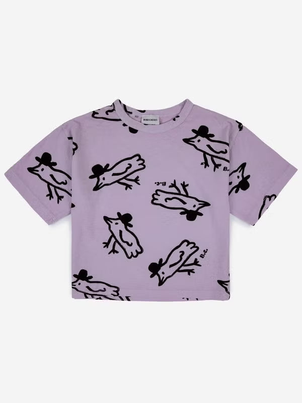 Mr Birdie All Over Short Sleeve T-Shirt