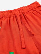 Geometric Shapes Woven Bermuda Shorts