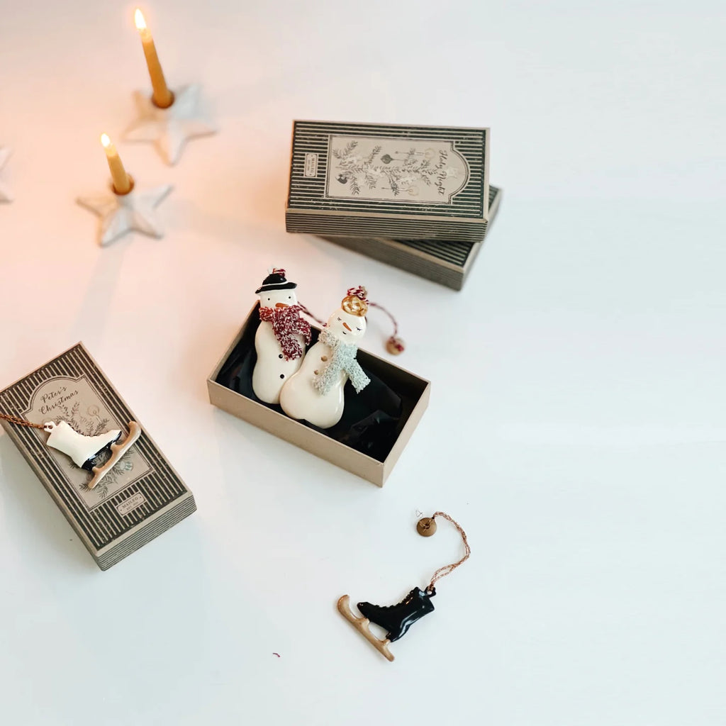 Winter Wonderland, Metal ornament set