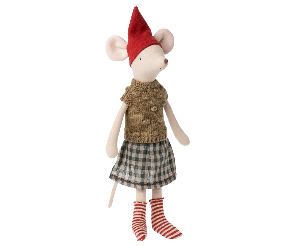 Maileg Christmas Clothes - Medium Mouse, Girl