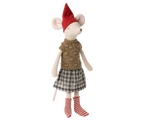 Maileg Christmas Clothes - Medium Mouse, Girl