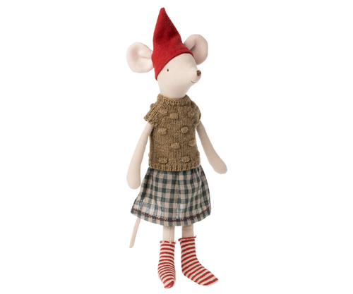 Maileg Christmas Clothes - Medium Mouse, Girl