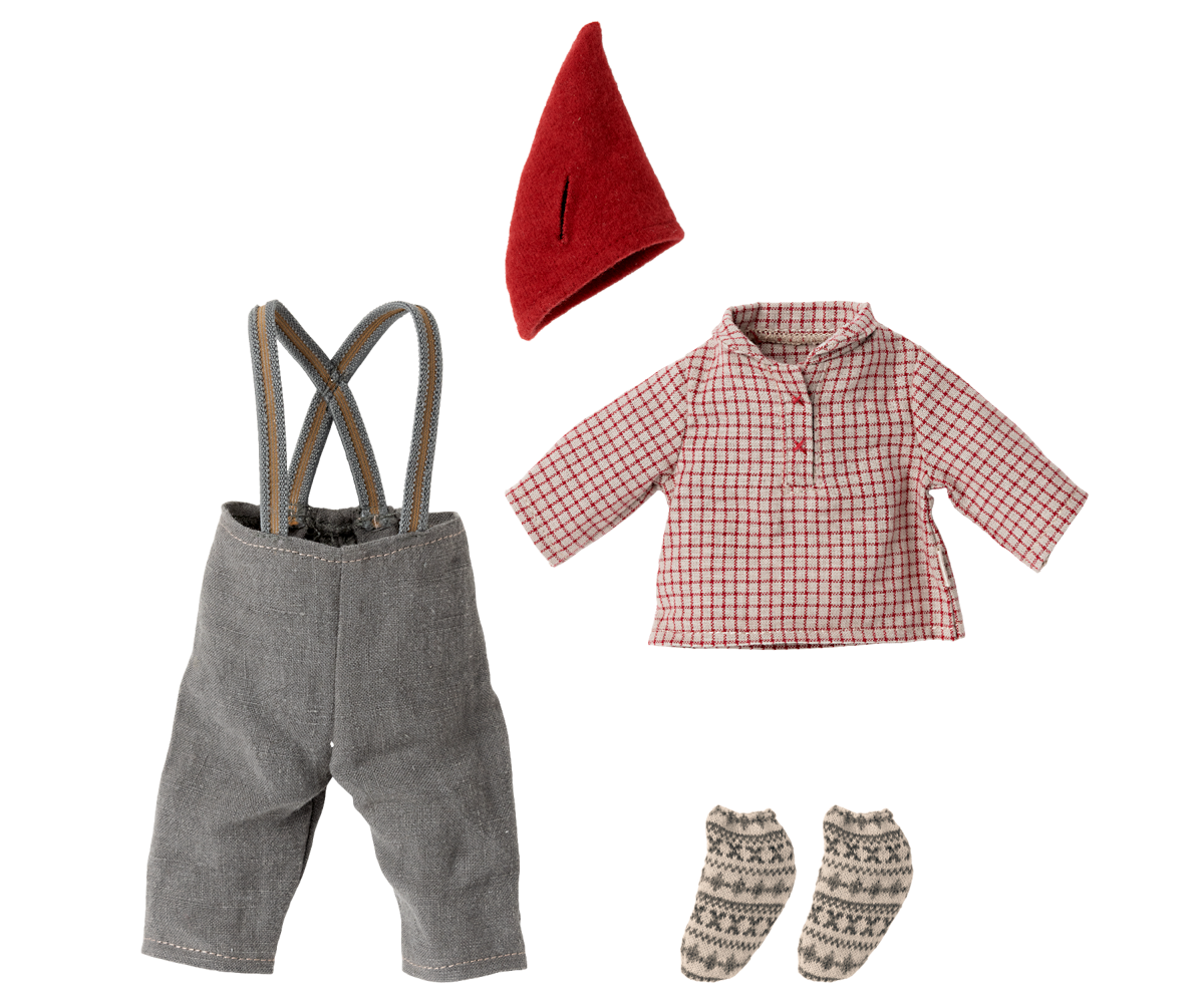 Maileg Christmas Clothes - Medium Mouse, Boy