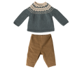 Maileg Pants and Knitted Sweater