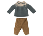Maileg Pants and Knitted Sweater