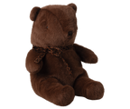 Teddy bear plush, Medium - Dark chocolate