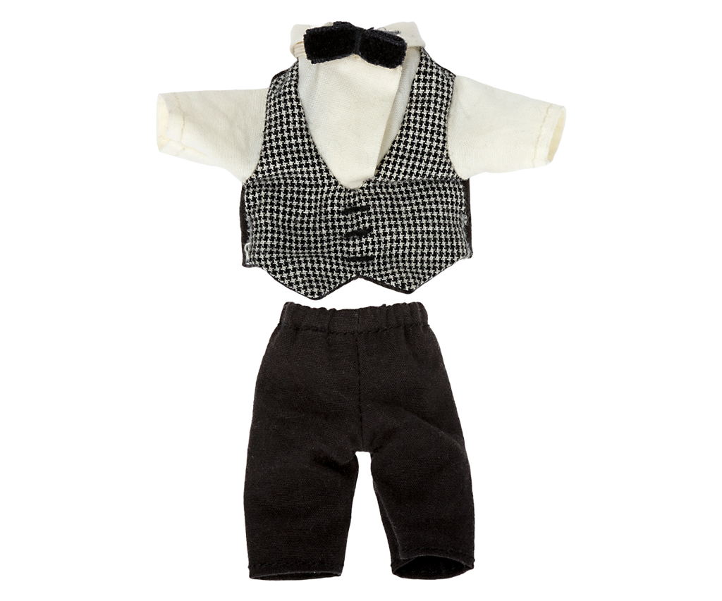 Maileg Waiter Clothes for Mouse - Big Brother/Sister