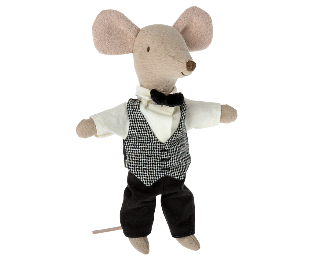 Maileg Waiter Clothes for Mouse - Big Brother/Sister