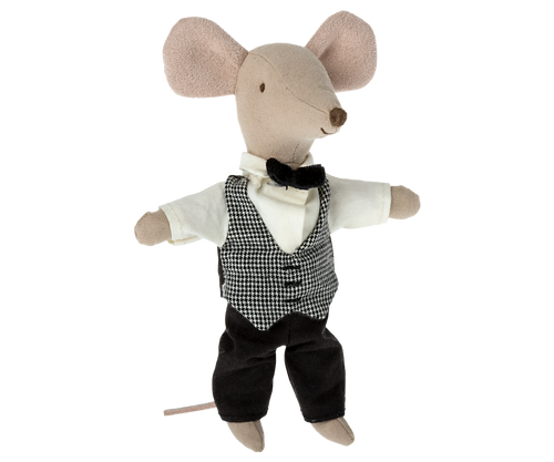 Maileg Waiter Clothes for Mouse - Big Brother/Sister