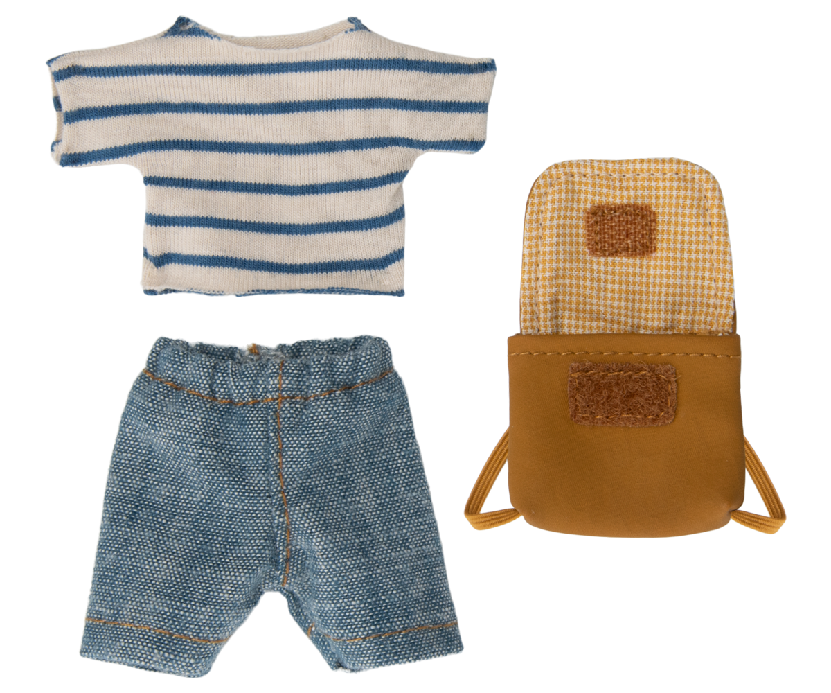 Maileg Clothes and Bag for Mouse - Big Sister/Big Brother