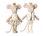 Royal twin mice, Little sister and brother in matchbox