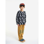 Moon All Over Long Sleeve T-Shirt