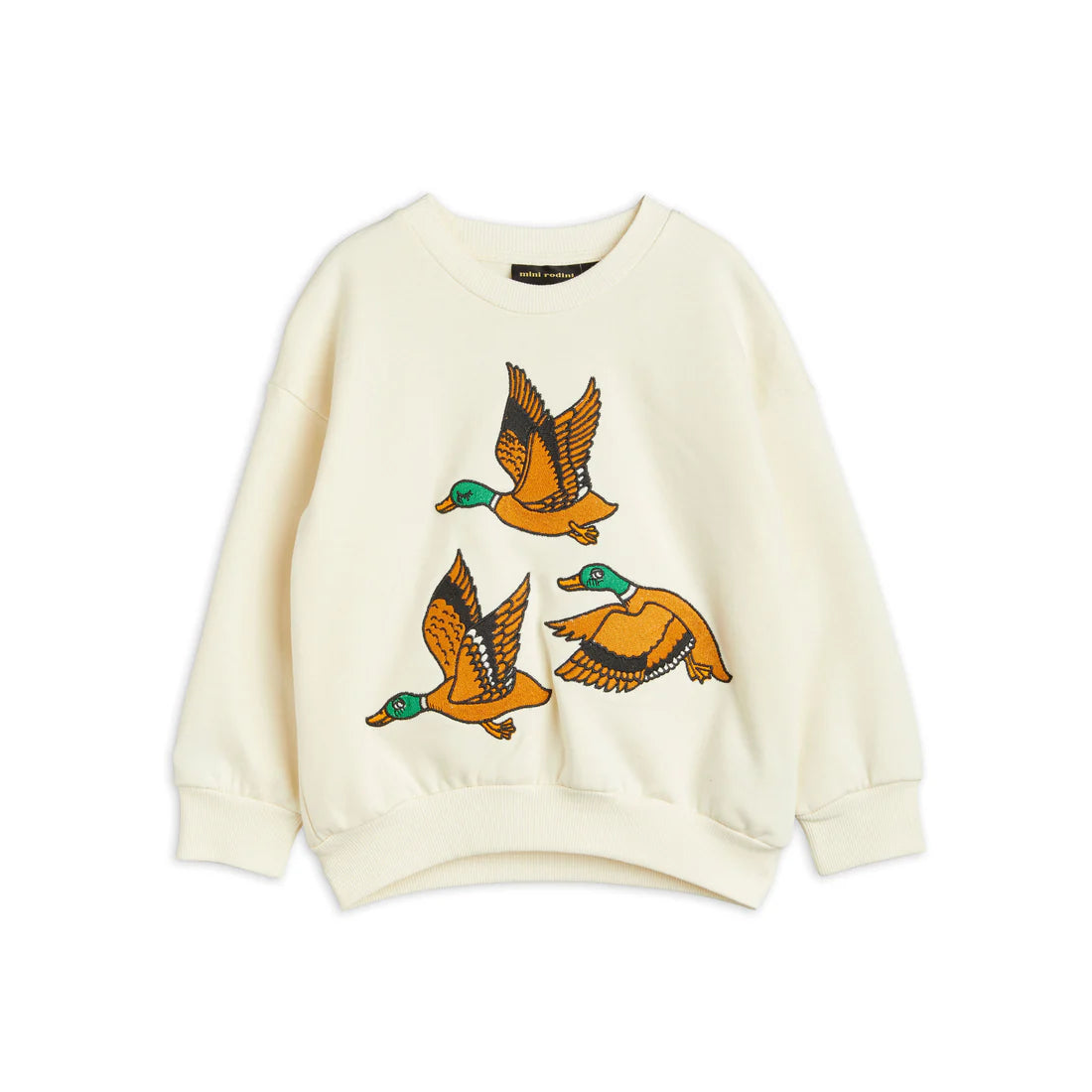 Ducks Emb Sweatshirt Offwhite