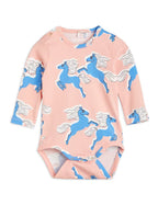 Horses AOP Longsleeve Bodysuit