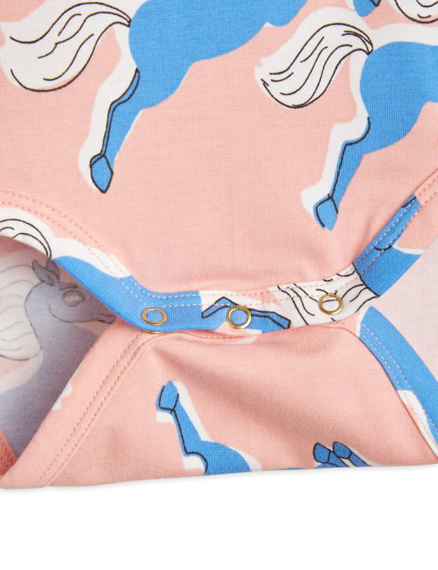 Horses AOP Longsleeve Bodysuit