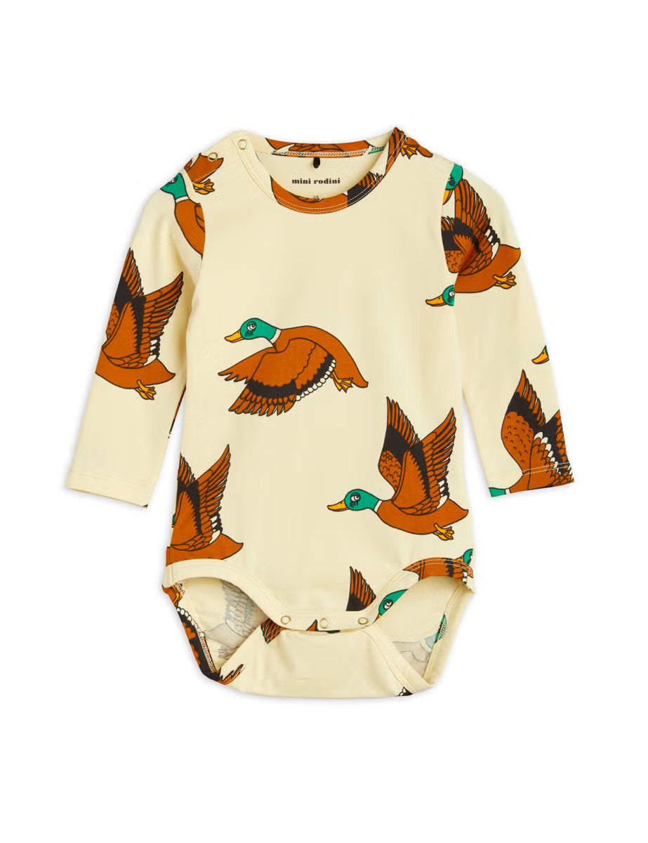 Ducks AOP Longsleeve Bodysuit