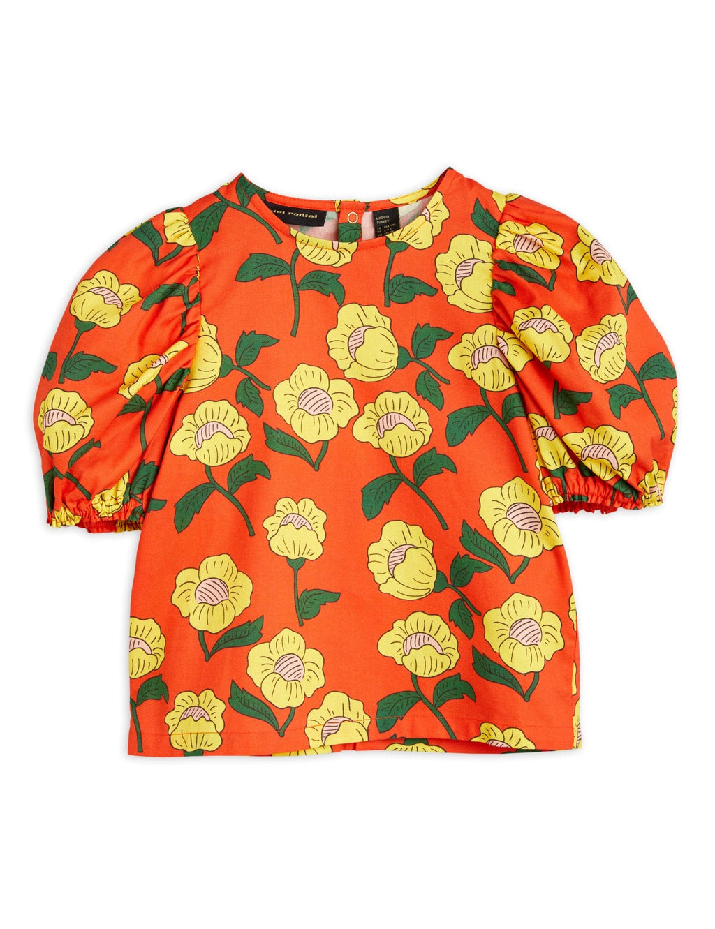 Flowers AOP Woven Blouse