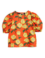 Flowers AOP Woven Blouse