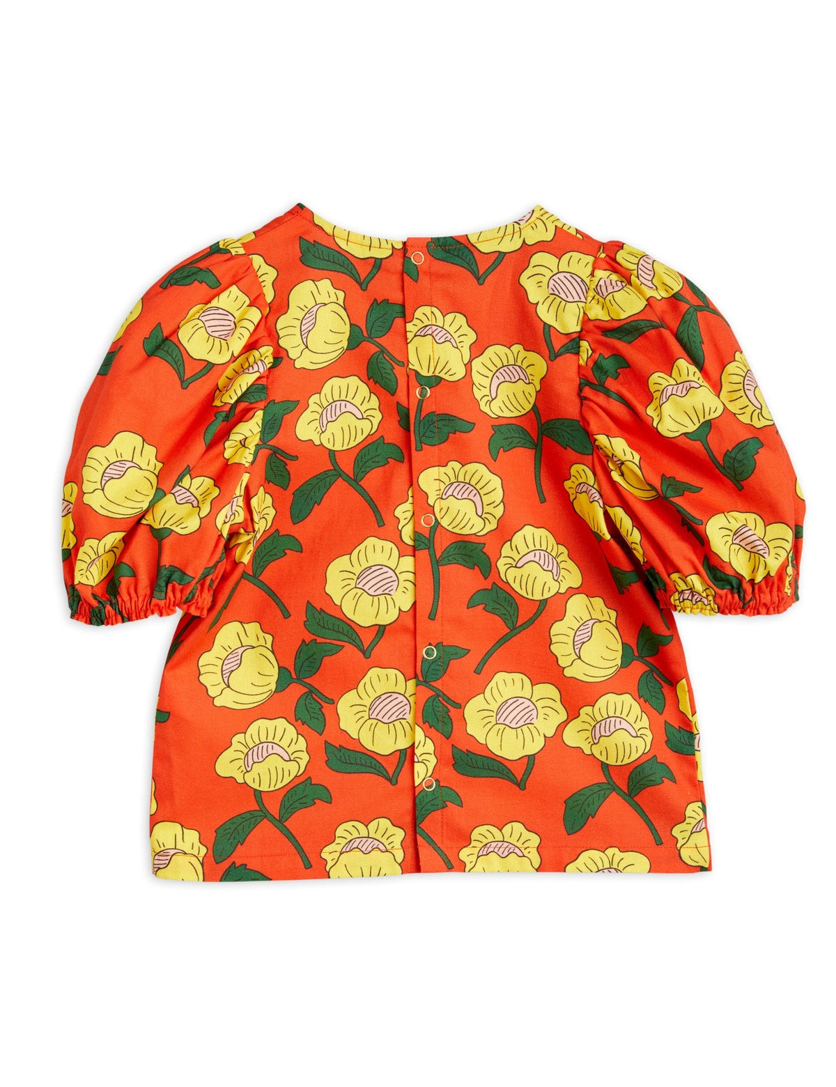 Flowers AOP Woven Blouse