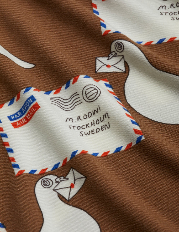 Pigeons Tencel AOP Short Sleeve Tee