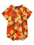 Flowers AOP Woven Bodysuit