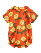 Flowers AOP Woven Bodysuit