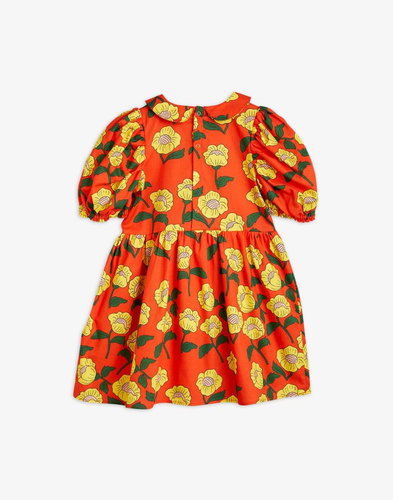 Flowers AOP Woven Dress