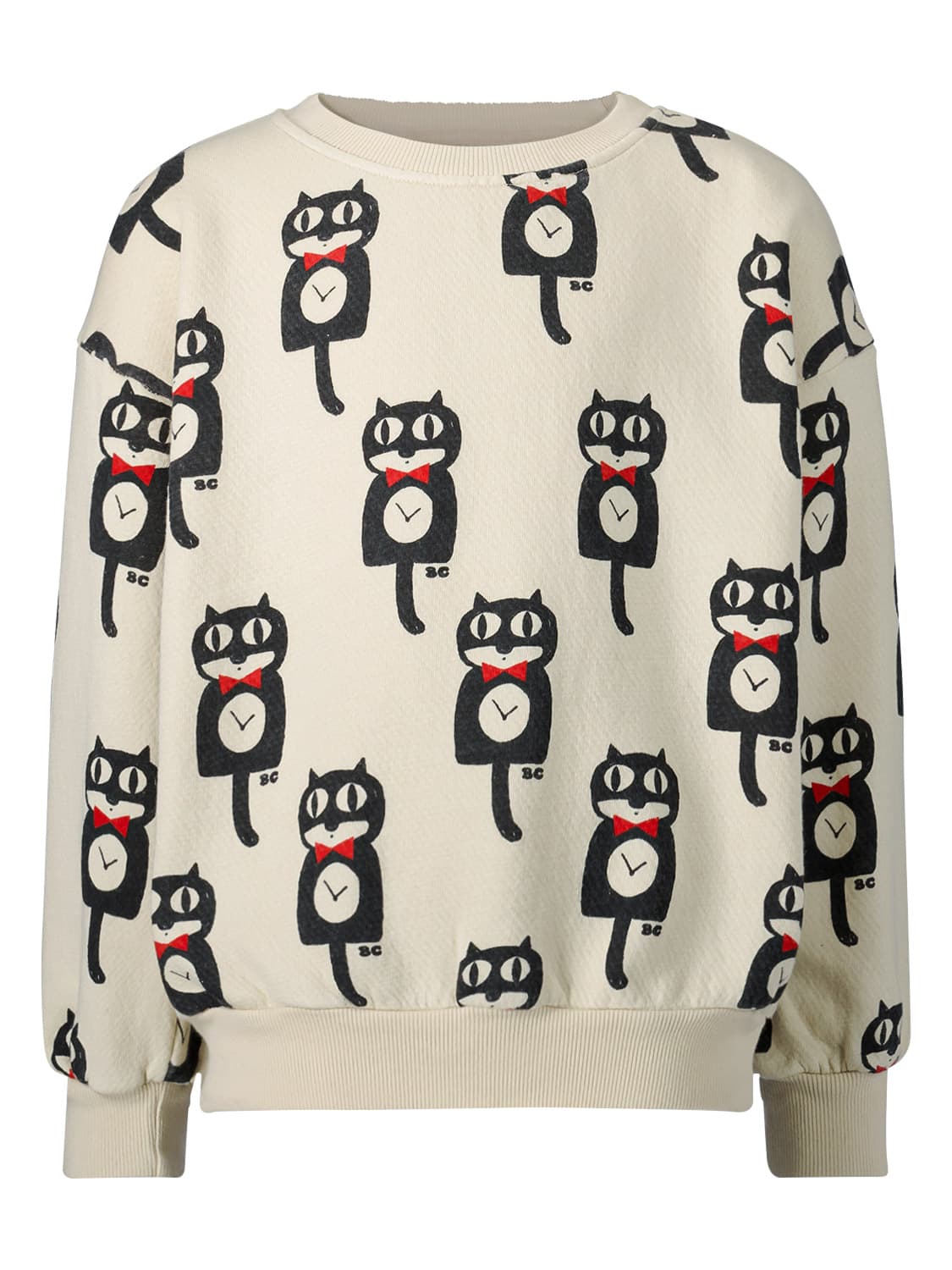Cat O'Clock All Over Sweatshirt