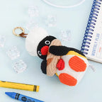 K-Wonderland - Official Pingu Baguette Bakery Plush Bag Charm 10cm