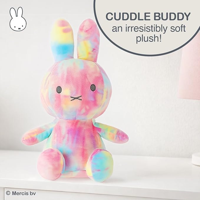 Tie Dye Miffy Plush 8"