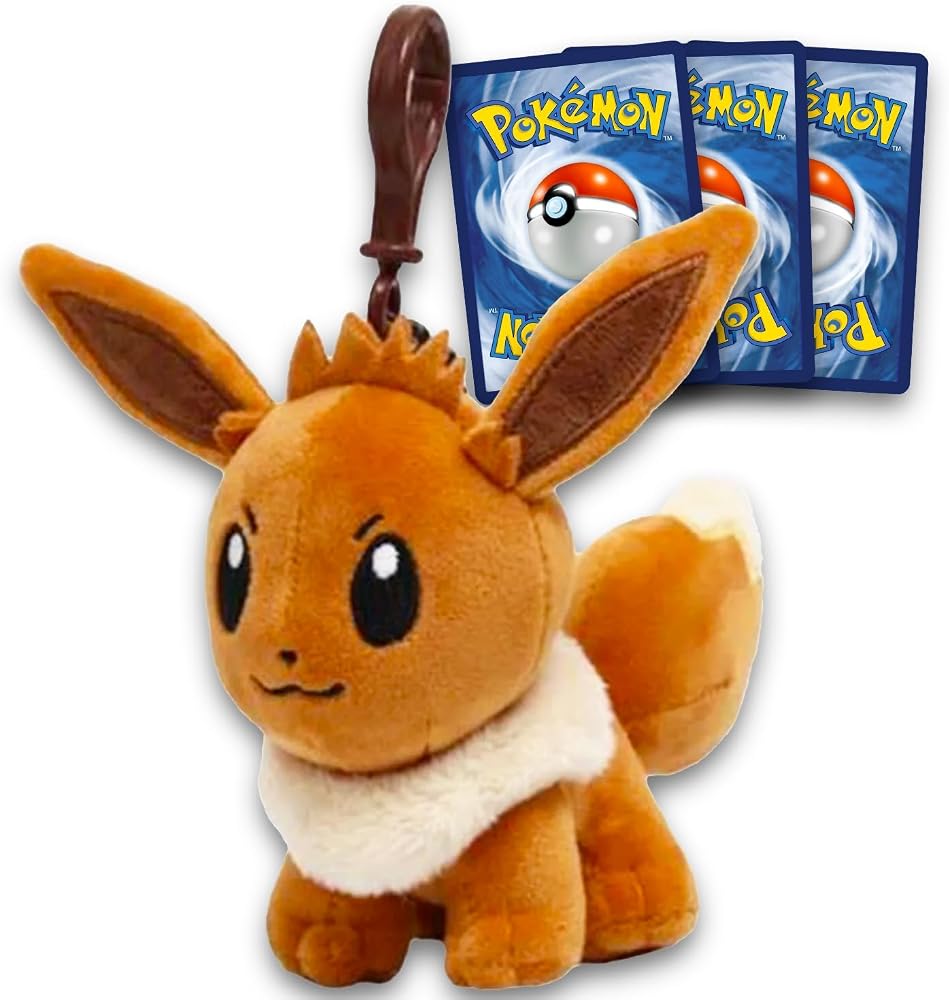 Pokemon Eevee Plush Key Chain