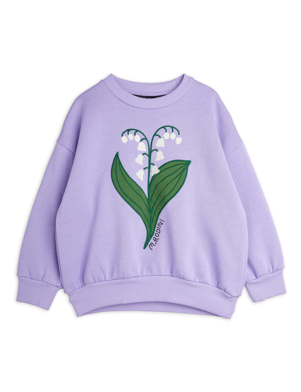 Lily of the Valley Embroidered Sweatshirt