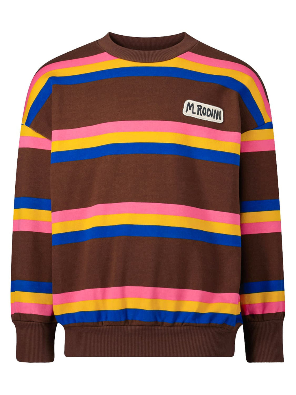 Brown Striped Sweatshirt