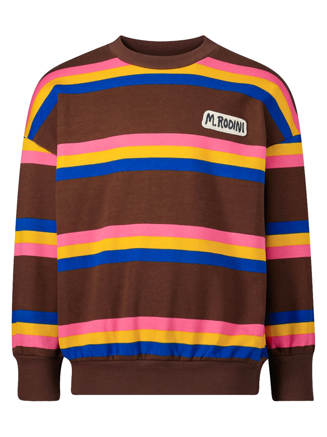 Brown Striped Sweatshirt