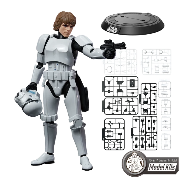STAR WARS: A NEW HOPE™ CHAMPION CLASS 04 LUKE SKYWALKER™ STORMTROOPER™ DISGUISE VERSION MODEL KITS