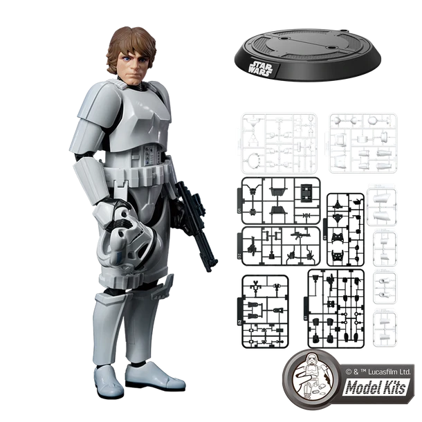 STAR WARS: A NEW HOPE™ CHAMPION CLASS 04 LUKE SKYWALKER™ STORMTROOPER™ DISGUISE VERSION MODEL KITS