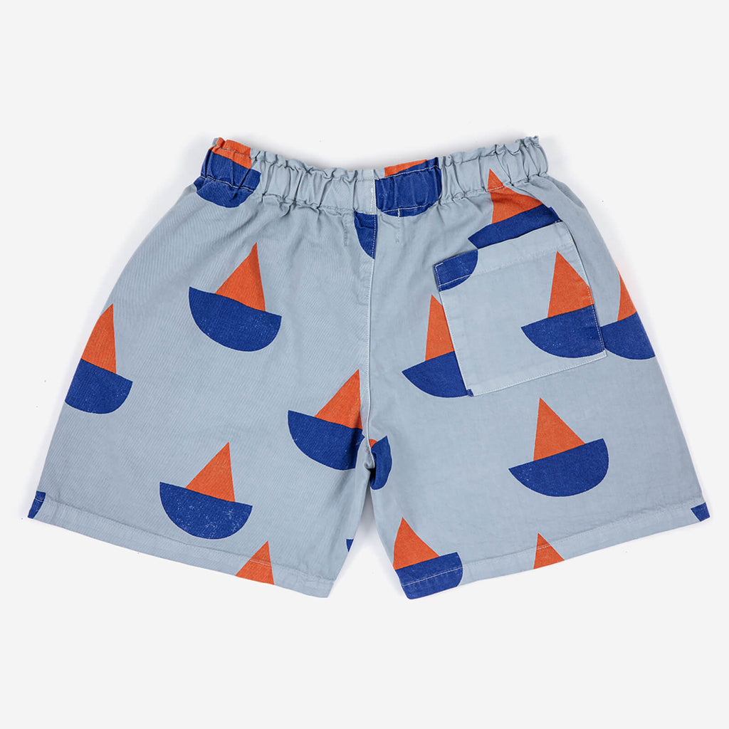 Sail Boat All Over Woven Shorts