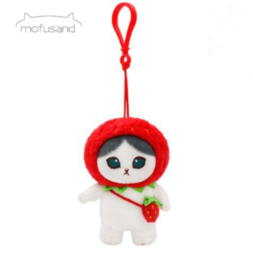 Mofusand Plush Keychain - Fruit Costume Series