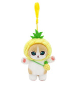 Mofusand Plush Keychain - Fruit Costume Series