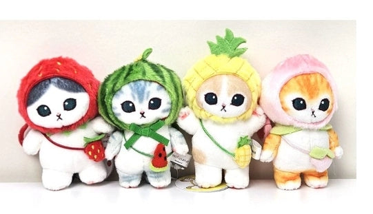Mofusand Plush Keychain - Fruit Costume Series