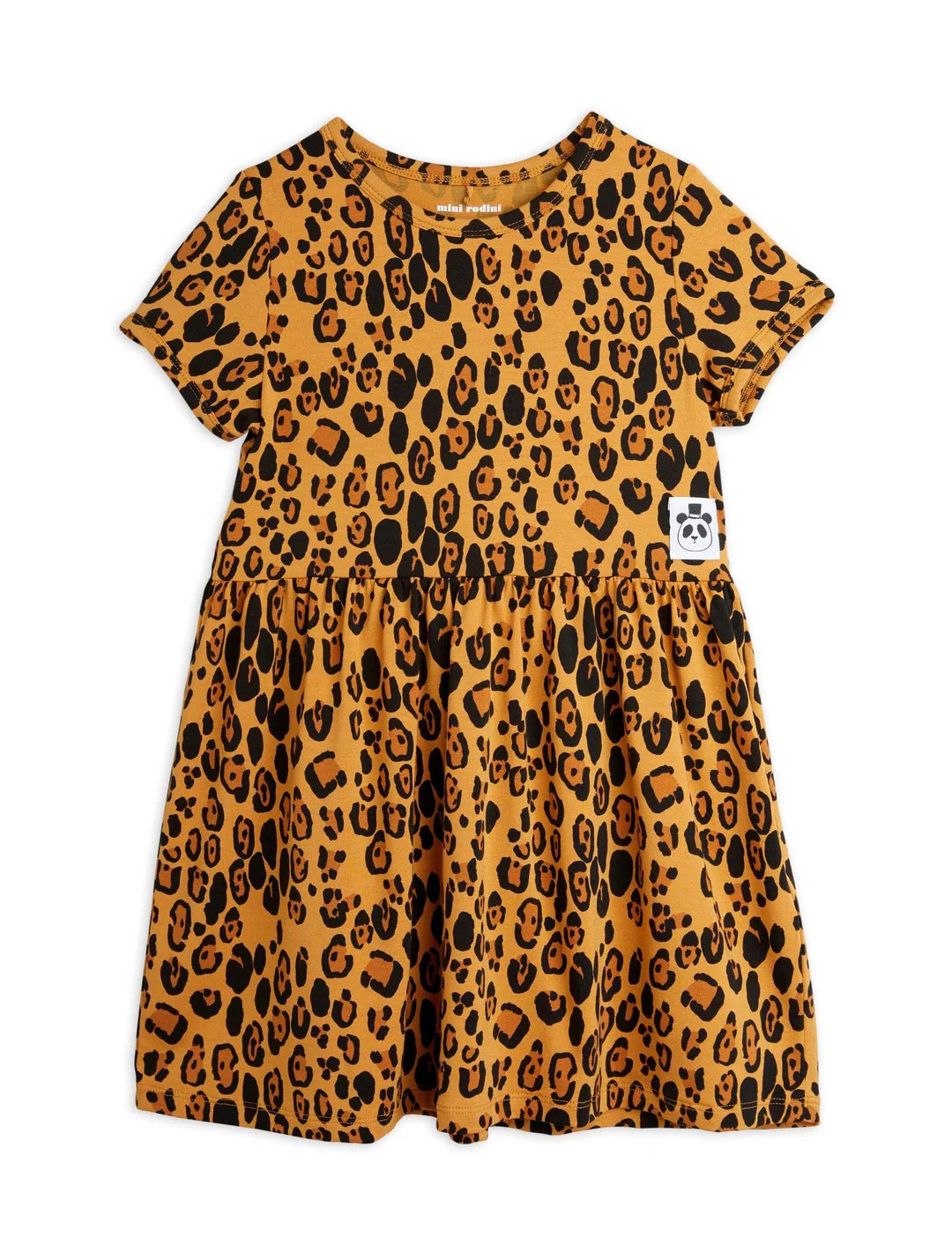 Basic Leopard SS Dress Tencel