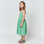 Green Vichy Strap Dress