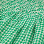 Green Vichy Strap Dress