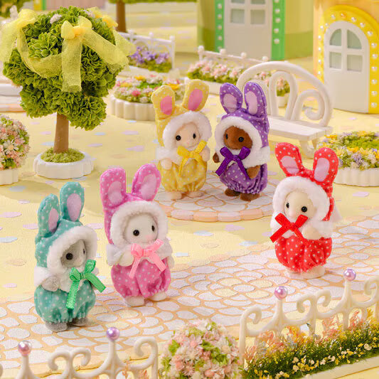 Cutie Collectibles -Colorful Bunny Costume Babies- Blind Bag