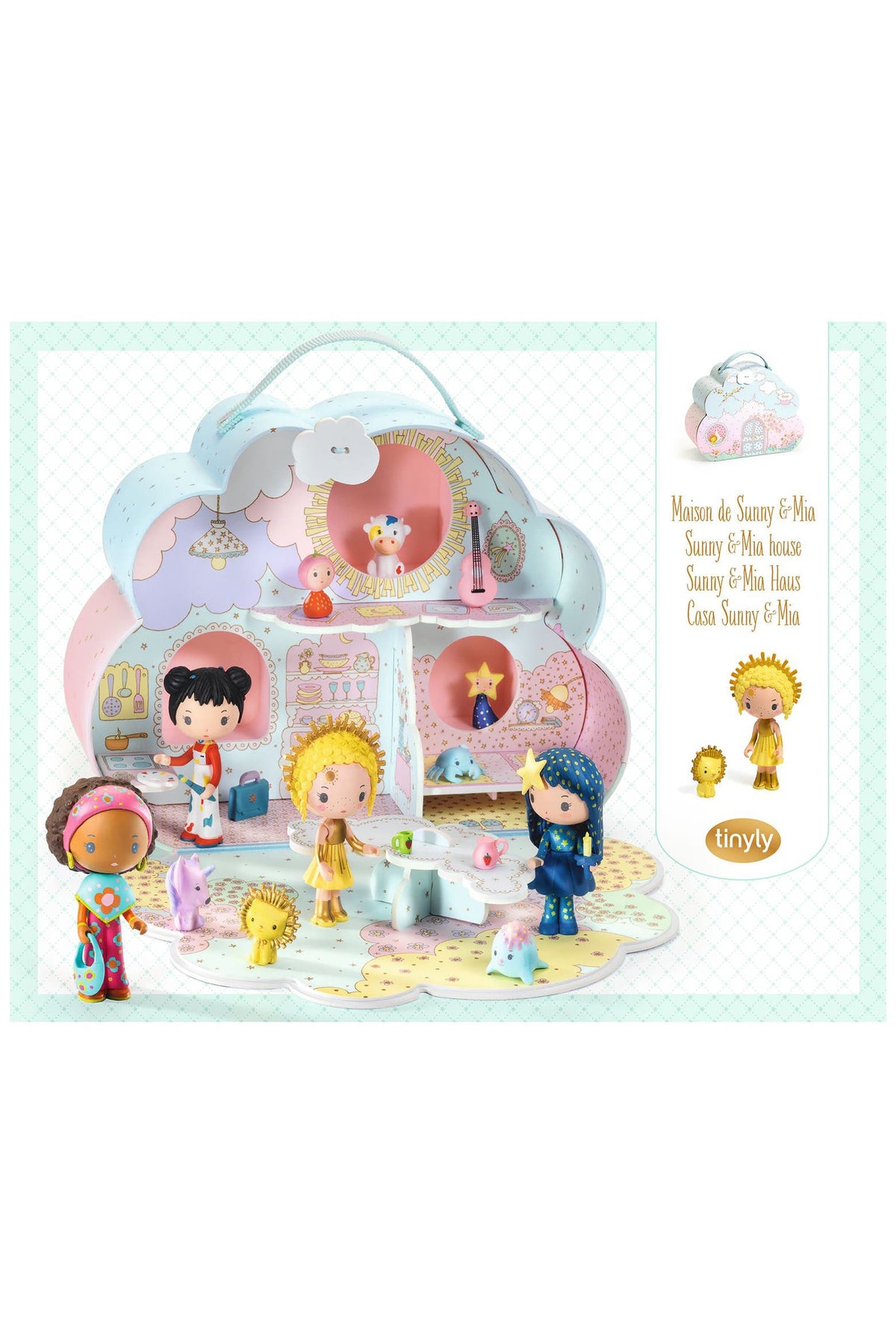 Tinyly Sunny & Mia Doll House