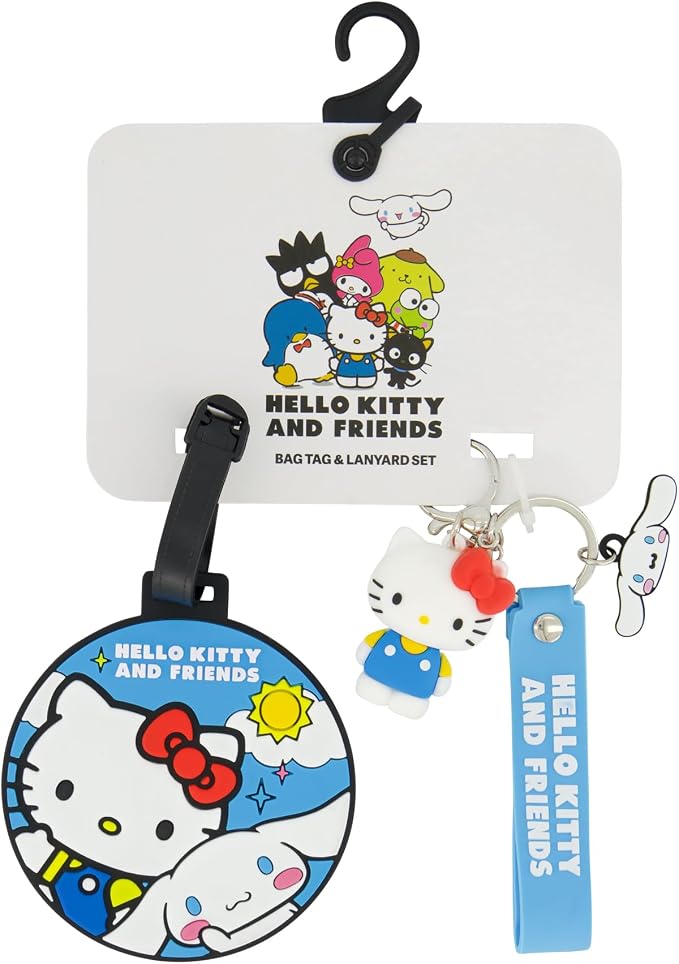 Hello Kitty and Friends Bag Tag & Lanyard Set