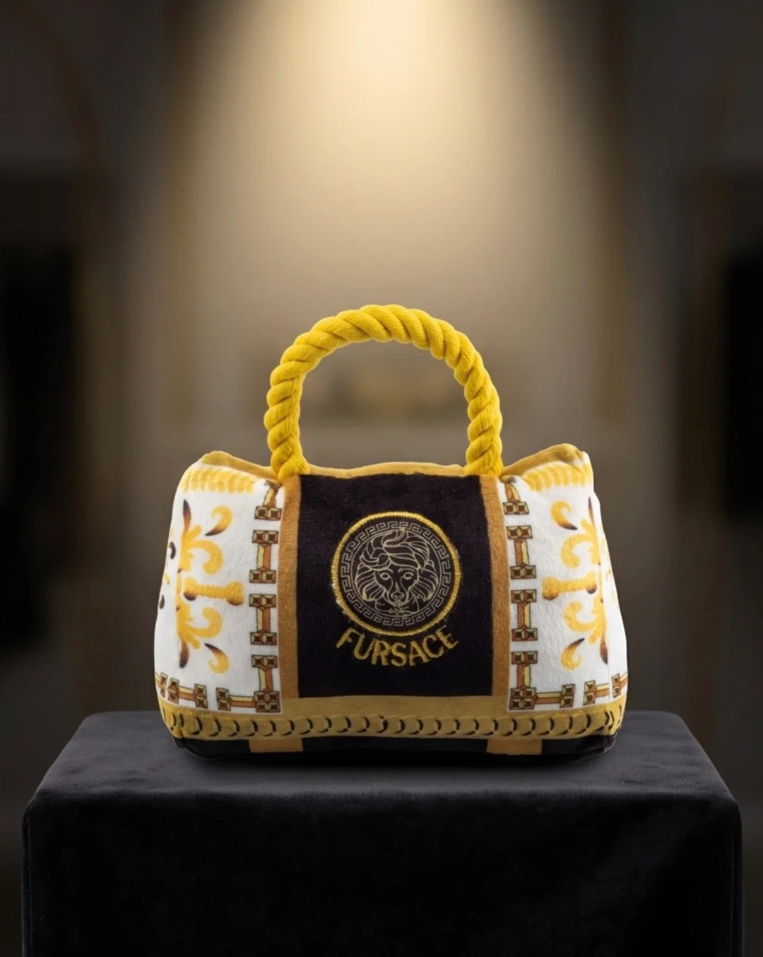 Fursace Handbag | Squeaky Plush Dog Toy